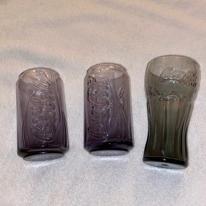 Set of 3 - Coca Cola glasses